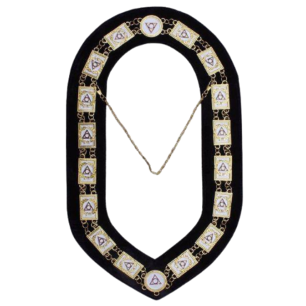 LOCOP Chain Collar – Gold Plated on Black Velvet